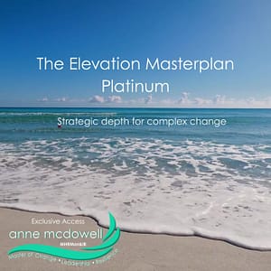 Elevana » Elevana The Elevation Masterplan Platinum with Anne McDowell, Master of Change, Leadership and Resilience