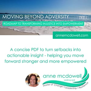 Elevana » Elevana Moving Beyond Adversity with Anne McDowell, Master of Change, Leadership and Resilience